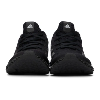 Shop Adidas Originals Black Futurecraft 4d Sneakers In Cr Blk/cbn