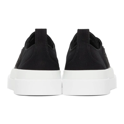 Shop Dolce & Gabbana Black & White Portofino Light Sneakers In 89697 Bianco/nero