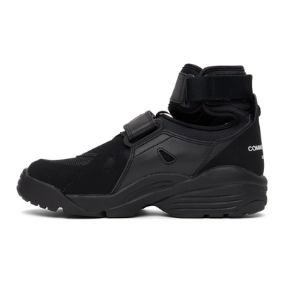 Comme Des Garçons Homme Plus X Nike Air Carnivore Sneakers In Black