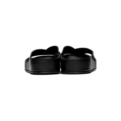 Shop Kenzo Black Opanka Sandals In 99 Black