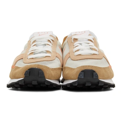 Shop Nike Beige Dbreak-type Sneakers In 004 Light Bone/orang