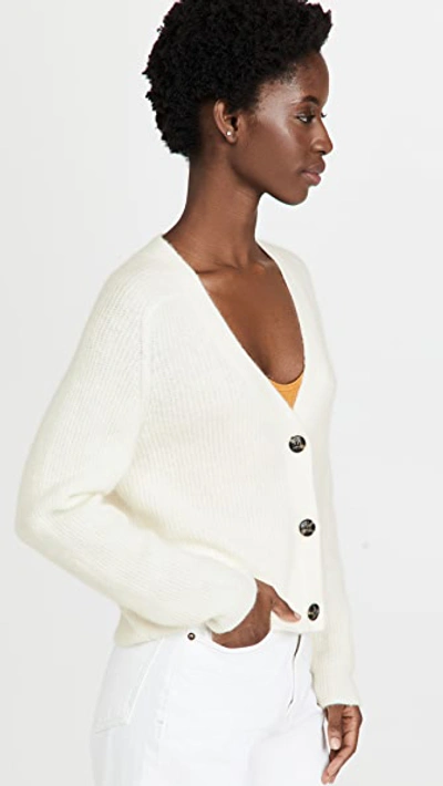 Shop Ganni Soft Wool Knit Cardigan