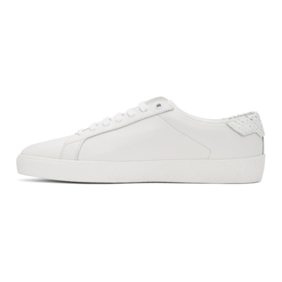SAINT LAURENT 白色 COURT CLASSIC SL/06 运动鞋
