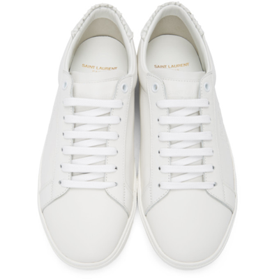 SAINT LAURENT 白色 COURT CLASSIC SL/06 运动鞋