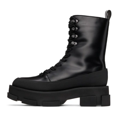 Shop Both Black Gao Platform Boots In 90 Black