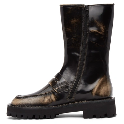 Shop Camperlab Black Eki Boots In Black Blur