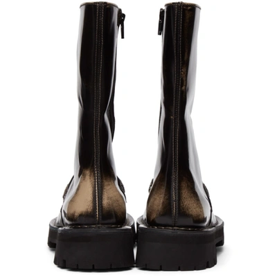 Shop Camperlab Black Eki Boots In Black Blur