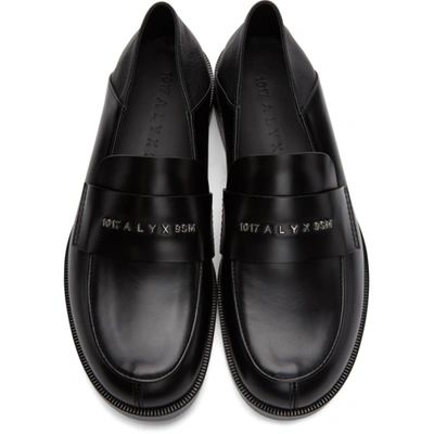 Shop Alyx Black Slip-on Loafers In Black 14539926