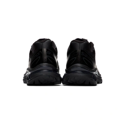 Shop Salomon Black Limited Edition Xt-6 Adv Sneakers In Black/ Black/ Phanto