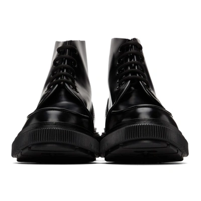 Shop Adieu Black Type 164 Boots In Black/big B