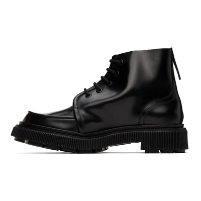 Shop Adieu Black Type 164 Boots In Black/big B