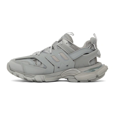 Shop Balenciaga Grey Track Sneakers In 1203  Gre