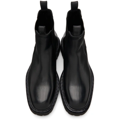 Shop Officine Creative Black Pistols 3 Chelsea Boots In 1000 Nero