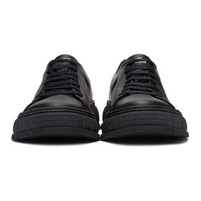 Viron Black Corn Leather 2005 Trainers In 90 Black | ModeSens