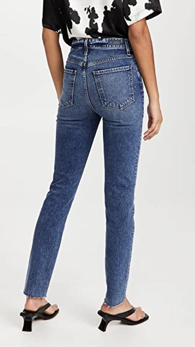 Shop Le Jean High Rise Lara Slim Jeans