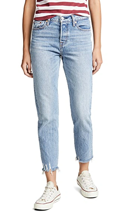 Shop Levi's Wedgie Icon Jeans In Shut Up