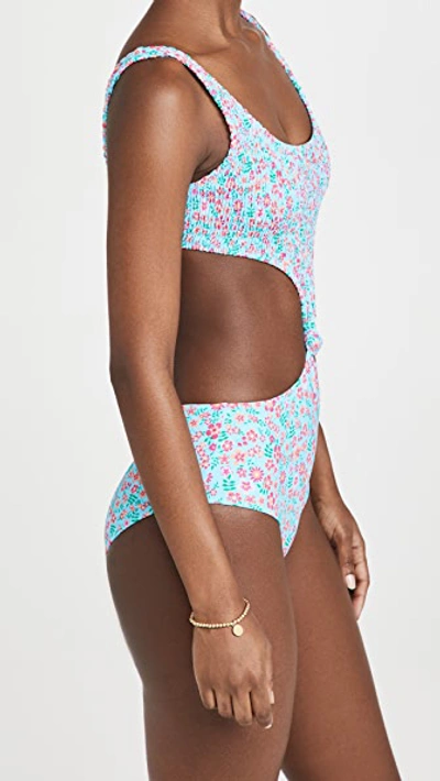 Solid & Striped Bailey One-piece In Ditsy Floral