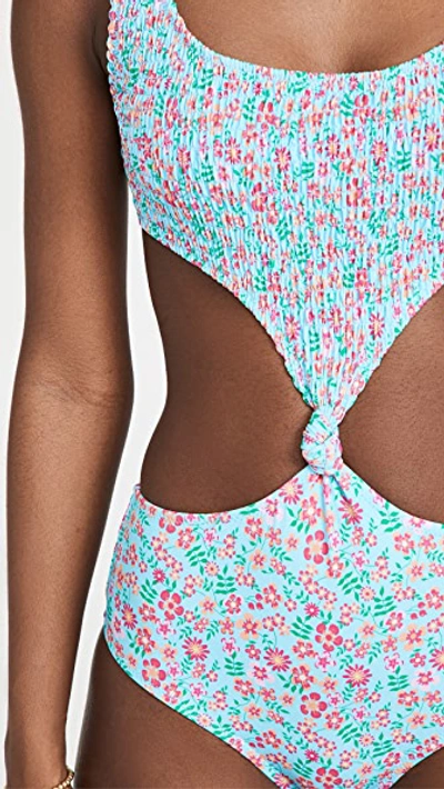 Solid & Striped Bailey One-piece In Ditsy Floral
