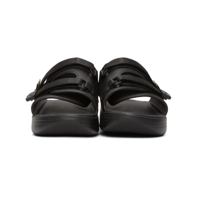 Shop Suicoke Black Urich Sandals