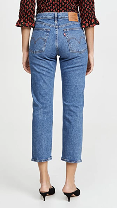 Shop Levi's Wedgie Straight Jeans Jive Sound