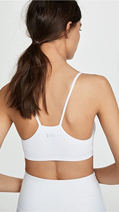 Splits59 Loren Seamless Support Bra In White