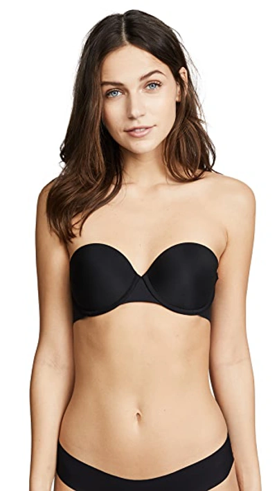 Shop Spanx Up For Anything Lightly Lined Strapless Bra Very Black