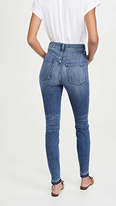 Shop Ayr Riser Jeans In Neon Jupiter