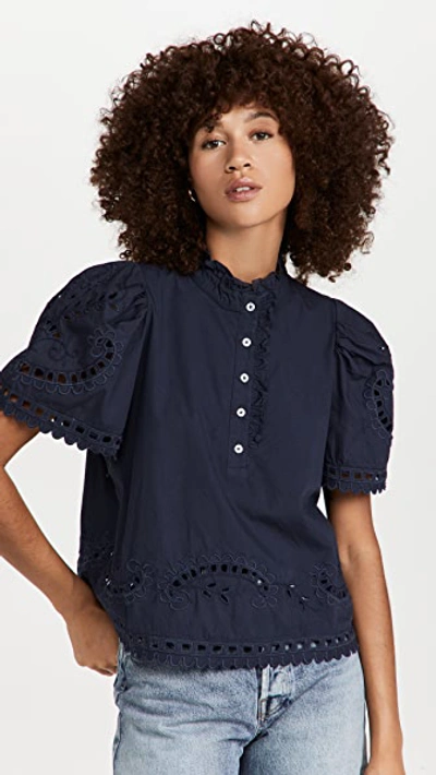 Shop Sea Santos Eyelet Top