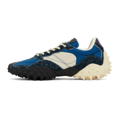 Shop Eytys Blue & Black Fugu Sneakers In Azure