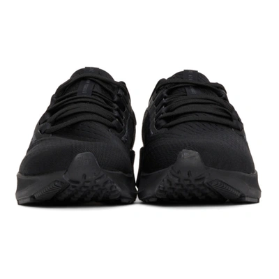 Shop Nike Black Air Zoom Pegasus 38 Sneakers In Black/black
