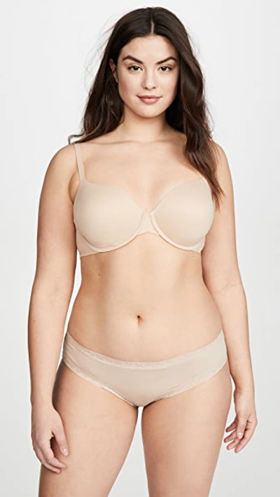 Natori Bliss Girl Briefs 3 Pack In Cafe