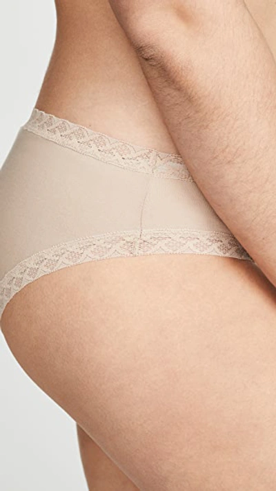 Natori Bliss Girl Briefs 3 Pack In Cafe
