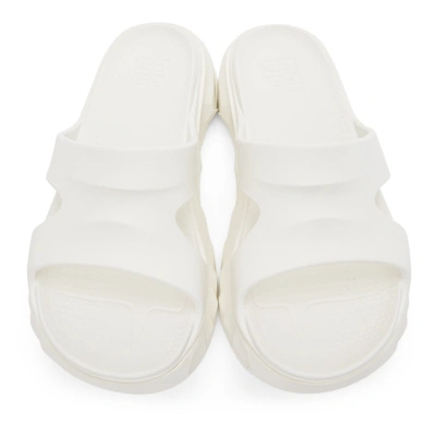 Shop Givenchy White Marshmallow Sandals In 130-off Whi