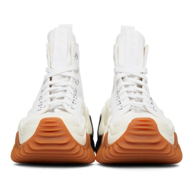 Shop Converse White Run Star Motion High Sneakers