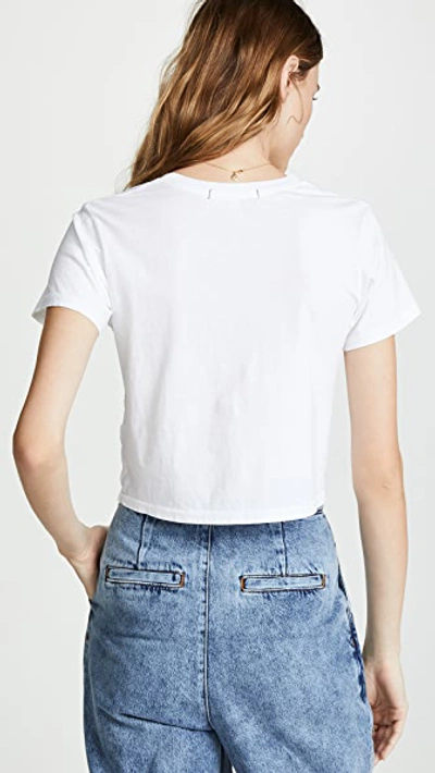 Amo Babe Cotton T-shirt In White