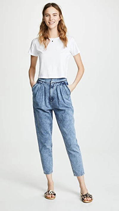 Amo Babe Cotton T-shirt In White