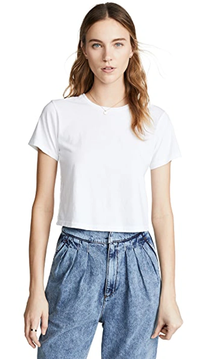 Amo Babe Cotton T-shirt In White