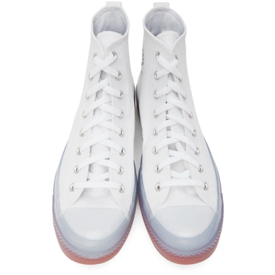 Shop Converse White Chuck Taylor All Star Cx Hi Sneakers In White/clear/wild Ma