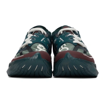 Shop Nike Green & Burgundy Gyakusou Zoomx Vaporfly Next Sneakers In Midnight Spruce/deep