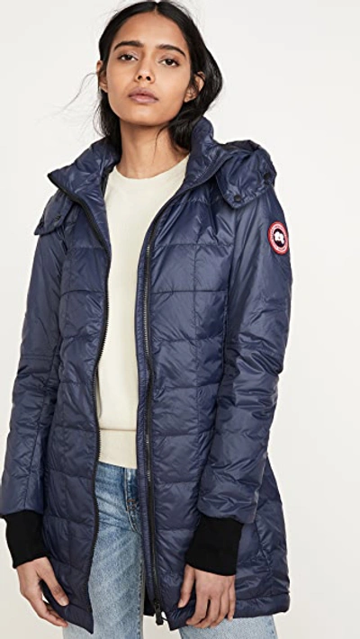 Canada Goose Ellison' Packable Hooded Down Jacket In Blue | ModeSens