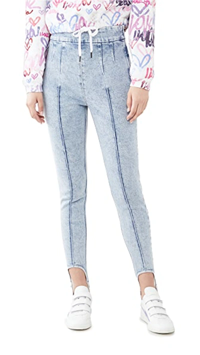 Shop Isabel Marant Nanouli Jeans In Light Blue