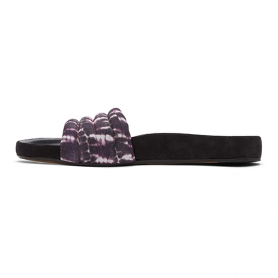 Shop Isabel Marant Purple Helleah Sandals In 30fn Faded Night