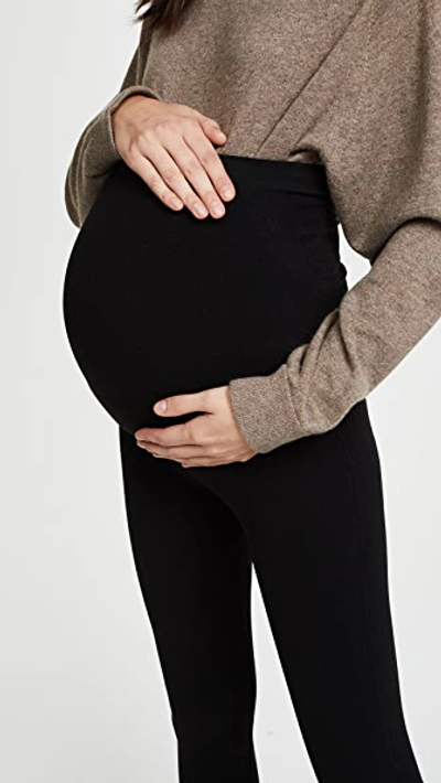 Spanx Mama Look At Me Now Leggings Very Black In Black