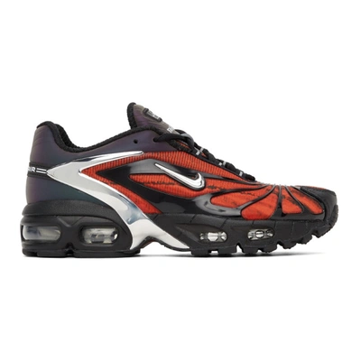 medio interno Misionero Nike Air Max Tailwind V X Skepta Mesh And Leather Mid-top Trainers In Black  | ModeSens