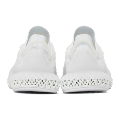 Shop Adidas Originals White 4d Fusio Sneakers