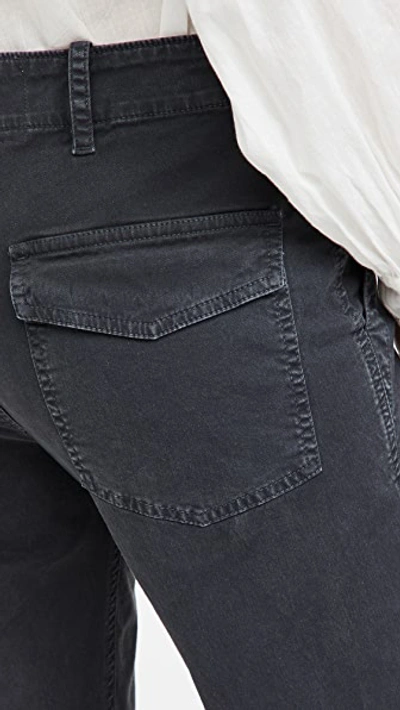Nili Lotan Paris High-rise Silk Cropped Trousers In Carbon