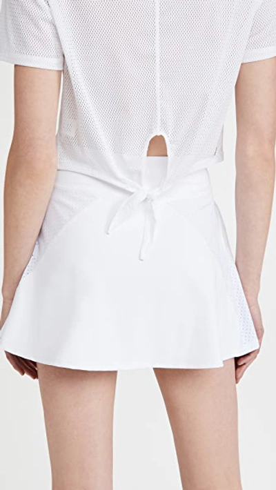 Shop Alala Rally Skort White