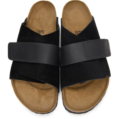 Shop Birkenstock Black Kyoto Sandals