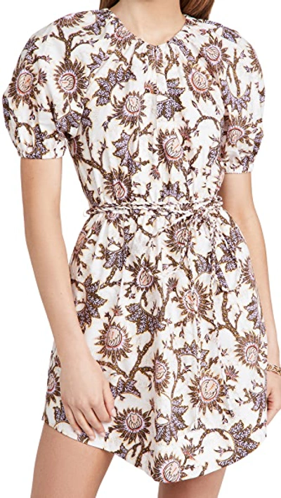 Shop A.l.c Adelaide Dress In Light Purple/buttercream