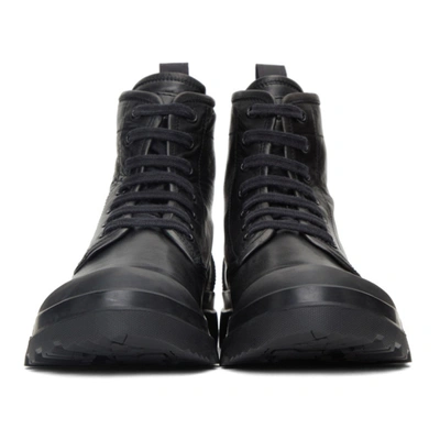 Shop Officine Creative Black Pallet 1 Boots In Blac Black